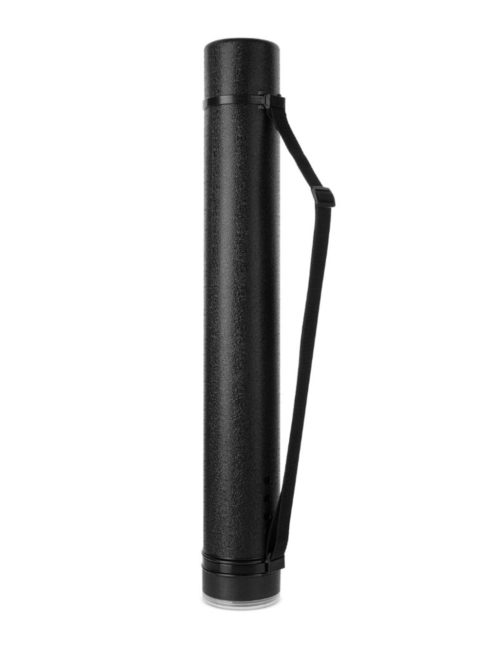 Poster Storage Tube with Strap, 25"-40" Extendable Black NEW - Picture 4 of 8